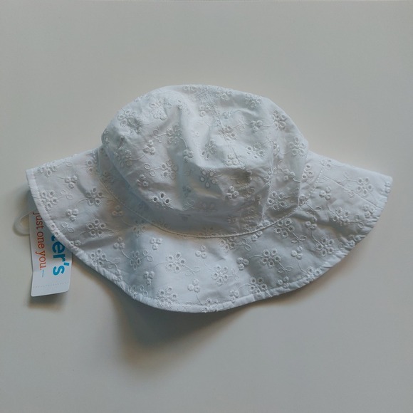 Just One You By Carter'S Other - Carter's Just One You Baby Girl White Eyelet Sun Hat 6–12  Months
